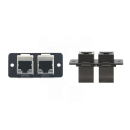 Kramer W4545 (B) Metalni ram sa duplom RJ45 uticnicom