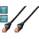 Digitus Patch kabel Cat.6 S/FTP 0.25m, sivi