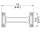 Penn Elcom Self-Adhesive Name Tag for Cabinet Bar Handles