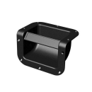 Penn Elcom Black Corner Bar Handle with Large Radius Zinc...