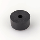 Small Black Rubber Foot with Steel Washer