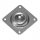 Penn Elcom Female Zinc Stacking Metal Foot for F0615