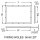 Penn Elcom Medium PennBrite Recessed Label Dish for Self-Adhesive Tour Labels