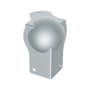 Zinc Brace Ball Corner with 1mm Radius