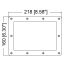Penn Elcom Self-Adhesive Gasket for H1104, H1105,...