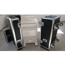 Lectern including transport case incl NEC MultiSync V404,...