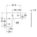 L-Joiner with 20mm Legs