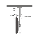 S-BOX CPLB-102M Ceiling mount for display size 30"-50"