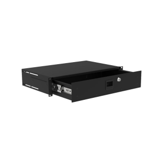 Penn Elcom Fioka 2HE za rek, HD, dubine 286.5mm, crna
