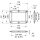 Penn Elcom Recessed Label Dish for Self-Adhesive Tour Labels
