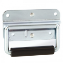 AH Recessed Sprung Handle medium in Dish 8 mm deep, 340822