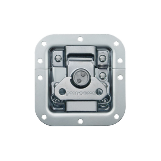 Penn Elcom Medium MOL Recessed Latch with Padlock Bracket in 7mm Deep Very Shallow Dish
