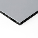 Polipropilenska ploča 7 mm, srebrno/crno, 2300x1580mm, p/m2