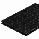 Polipropilenska ploča 11 mm, crno/crno, 2300x1580mm, p/m2