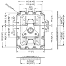 Penn Elcom Ultimate Large Recessed MOL3 Latch in Shallow...