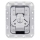 Penn Elcom Ultimate Large Recessed MOL3 Latch in Shallow Dish with 27mm Offset