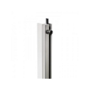 Rackschiene Aluminium stufenlos mit Gummikeder