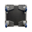 QSD Rack System, width 600 mm, with 3 drawers, 1 &times; 4U and 2 &times; 3U, RAL 9011