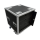 QSD Rack System, width 600 mm, with 3 drawers, 1 &times; 4U and 2 &times; 3U, RAL 9011